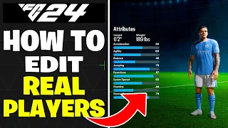 How to Edit Real Players in EA FC 24