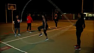 No men, no kids. Weekly San Diego Double Dutch games are about sisterhood