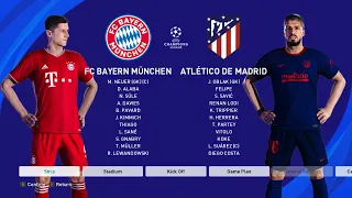 PES 2021 - Bayern Munchen vs Atletico Madrid - UEFA Champions League - Suarez scored 2 goals