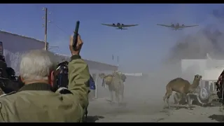 General Patton & his .45 ACP vs Two Heinkel He-111 Bombers HD Patton (1970)