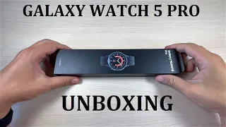 Samsung Galaxy Watch 5 Pro Black Titanium Unboxing