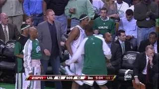 [HD] Paul Pierce 22 points vs Lakers  [2008 Finals Game 1]