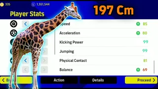 99 Heading! 99Jumping! 197CM the best CF in Efootball 23 mobile