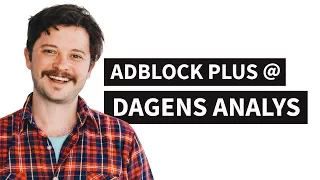 Adblock Plus presentation at Dagens Analys