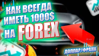 ТОРГУЮ НА ДОЛЛАР / ФРАНК. КАК ТОРГОВАТЬ НА ФОРЕКС? Я ПОКАЖУ!!!