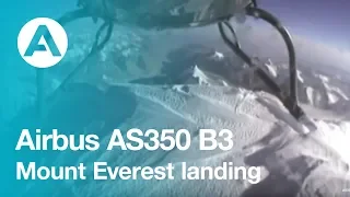 World Record - Mount Everest AS350 B3 landing