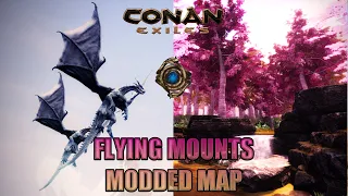 CONAN EXILES MODS: Emotes For Pets, LCDA BESTIARY, Camps & Resources For PvP/PvE, SAPPHIRE EXILE MAP