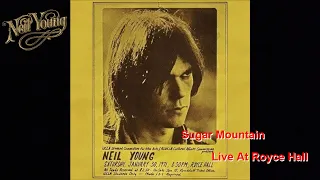 Neil Young - Sugar Mountain (Lyrics) Royce Hall