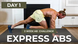 Day 1: 5 Min Express Abs Workout | Sculpted: 2 Week Ab Challenge