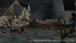 Storm Simulation Animation