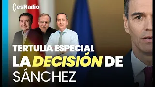 Tertulia especial de Federico: Sánchez no dimite y amenaza con "una limpieza"