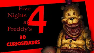 30 CURIOSIDADES DE Five Nights at Freddy's 4