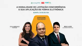 Conexão Portal: A modalidade de licitação concorrência e sua aplicação de forma Eletrônica