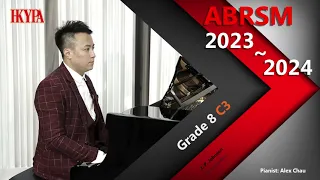 【HKYPA 】ABRSM Piano 2023-2024｜Grade 8 C3｜Over the Bars by J. P. Johnson｜Alex Chau Alexpianist