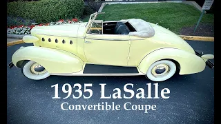 1935 LaSalle Convertible Coupe by Cadillac