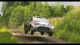 Kalle Rovanperä Rally Estonia 2020 test Toyota Yaris WRC