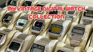 My Vintage Digital Watch Collection -  1970s-80 Nostalgia Fest !