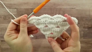 Snowy Sky Shawl Stitch Tutorial || Crochet Pattern