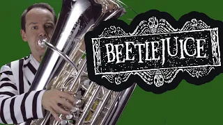 Beetlejuice Theme (Euphonium, Tuba, Cimbasso and Piano Cover)