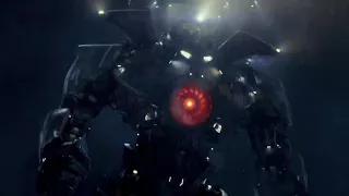 Titanes del pacifico Gipsy Danger vs primer kaiju