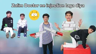 Zalim doctor ne injection laga diya | Funny Video 🤣🤣 🤣🤣   | MoonVines