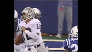 Rich Gannon Full 2001 Week 5 Highlights vs. Colts