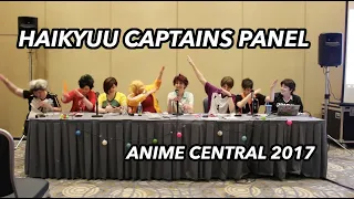 Haikyuu Captains Panel - ACEN 17