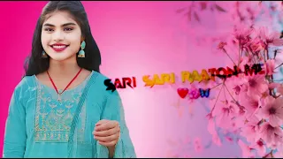 Sari sari raton me Teri mithi bato me ll nagpuri song #youtubeshorts #video ll konardam 🥰✨💙