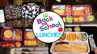 It's BACK!  Back to School Lunch Ideas + What They Ate! Real Easy.