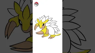 How to Draw and Color Sandslash | Pokemon #shorts