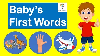 Baby First words I English Vocabulary for kids I Learning English