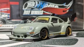 Custom Hotwheels Porsche 993 GT2 With RWB Style Body Kit