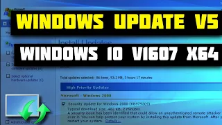 Windows Update v5 on Windows 10 v1607 x64