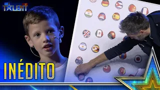 A 6 year old GUESSING all the COUNTRIES by THEIR FLAGS | Never Seen | Spain's Got Talent 8 (2022)