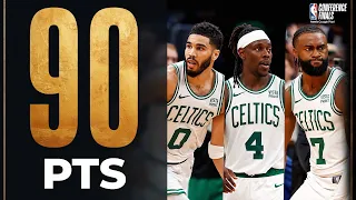 Tatum, Holiday & Brown Make Celtics Playoff HISTORY In Game 1! 🍀 | May 21, 2024