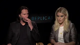 Keanu Reeves & Alice Eve Interview: Replicas