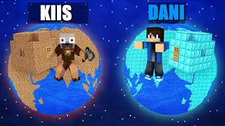 DANI VS KIIS BOLYGÓ TÚLÉLÉS KIHÍVÁS A MINECRAFTBAN!