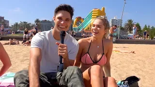 WHAT TURNS GIRLS ON?! Beach Interviews