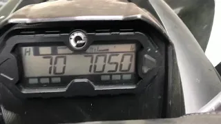 Renegade 1000R Stock Top speed