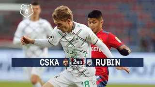2nd half CSKA vs Rubin, Week 19 | RPL 2018/19