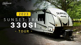 RV Rundown | 2023 CrossRoad RV Sunset Trail 330SI Rear Living Travel Trailer Camper at Southern RV