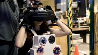 Walking through space in NASA’s Virtual Reality Lab