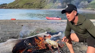 Camping and diving. Catch my own dinner