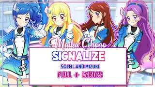 [ROMAJI LYRICS] Aikatsu! - Signalize! - Soleil and Mizuki