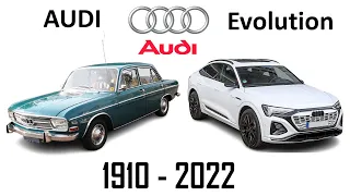 Audi Evolution - Models by year 1910 - 2022