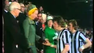 Liverpool vs Newcastle - 1974 Cup Final - Presentation