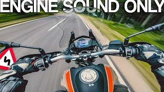 Moto Guzzi V85 TT riding Austrian twisties [RAW Onboard]