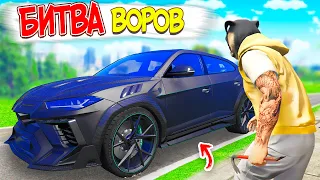 ЭТО САМАЯ СМЕШНАЯ СЕРИЯ! УГНАЛ ЛАМБУ УРУС ВЕНОМА В GTA 5 ONLINE! БИТВА ВОРОВ В ГТА 5 ОНЛАЙН