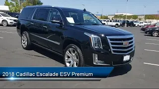 2018 Cadillac Escalade ESV Premium Sport Utility Roseville  Sacramento  Folsom  Auburn  Yuba City