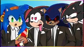 Coffin Dance X Baby Shark COVER - Sonica ,  Shadina , Sonic EXE , Dark Sonic